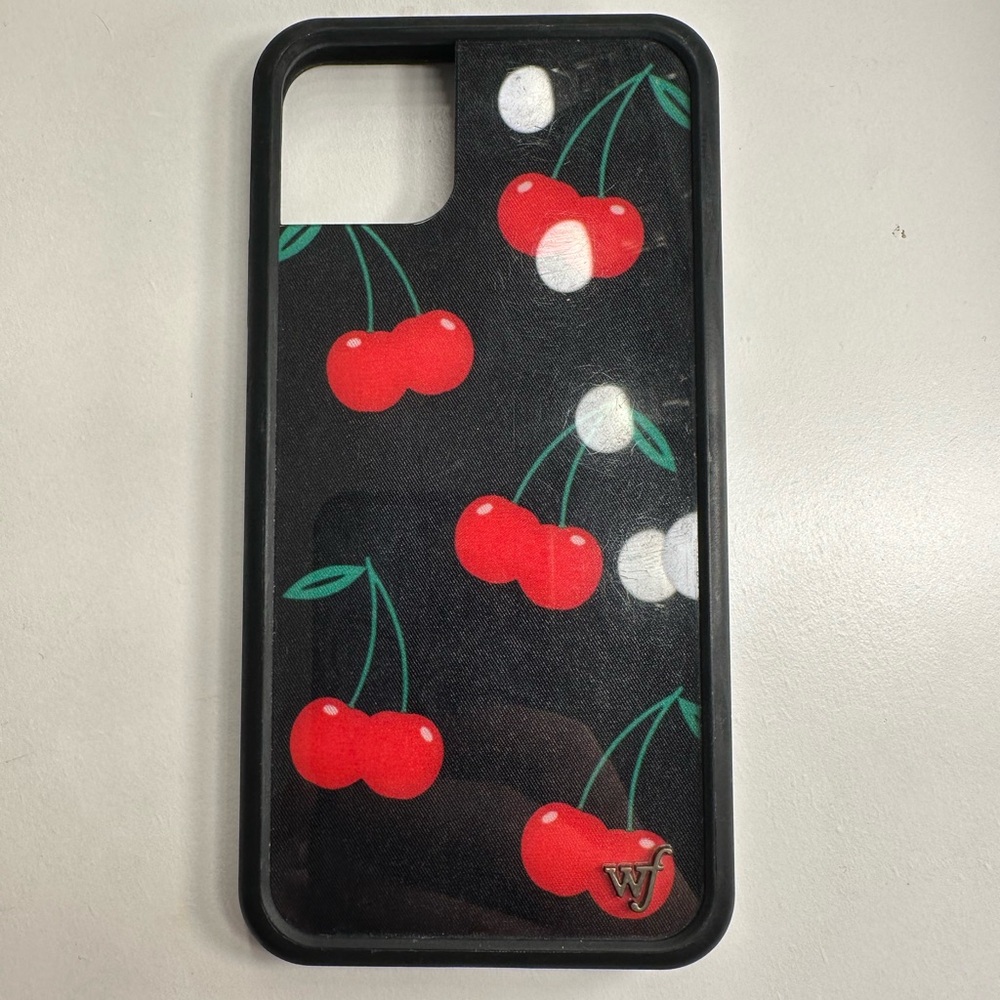Wildflower Black Cherry iPhone 11 Pro Max Phone Case